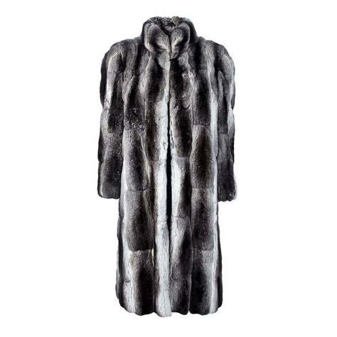 Christian Dior Vintage Chinchilla Fur Coat 